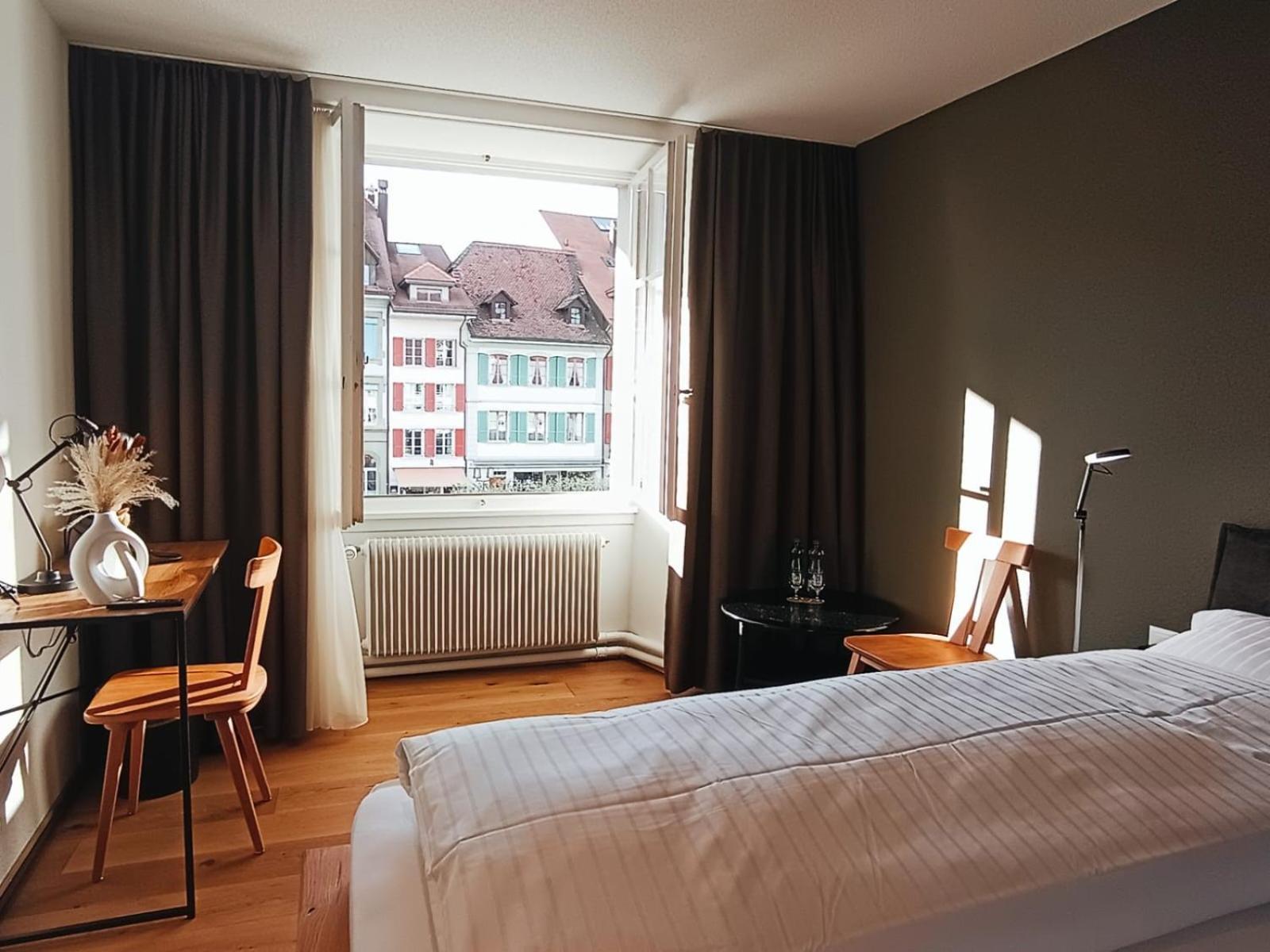 Hotel Restaurant Krone Аарберг Экстерьер фото