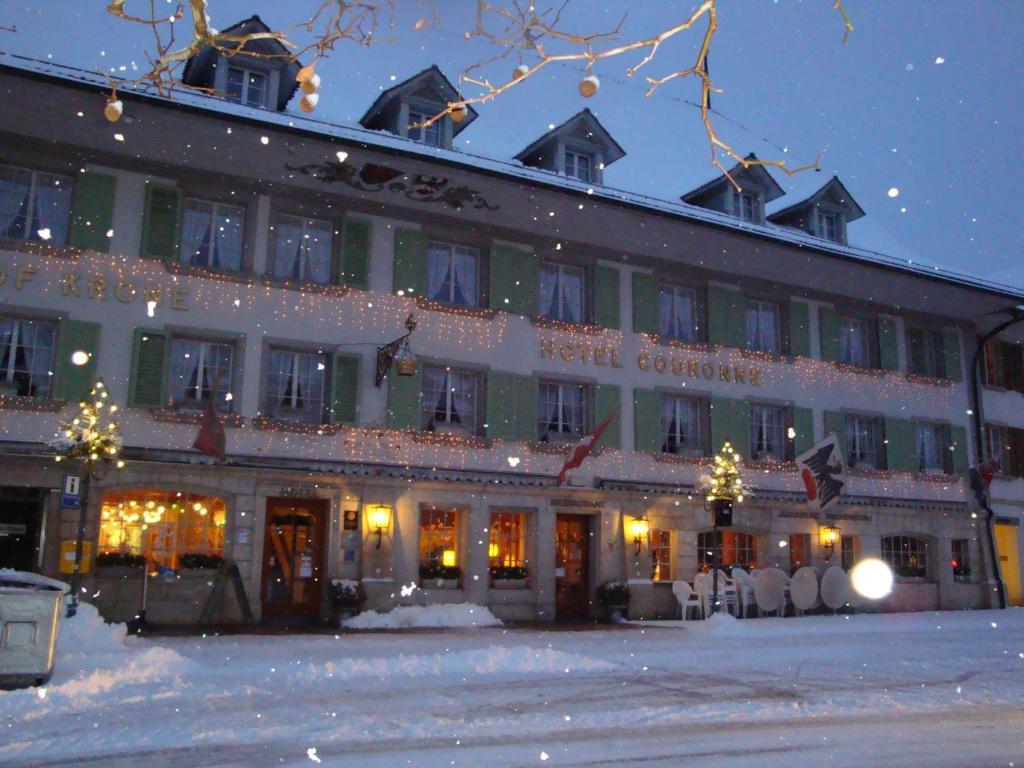 Hotel Restaurant Krone Аарберг Экстерьер фото